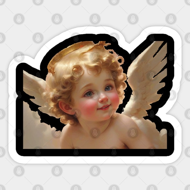 cupid Sticker by godzilla